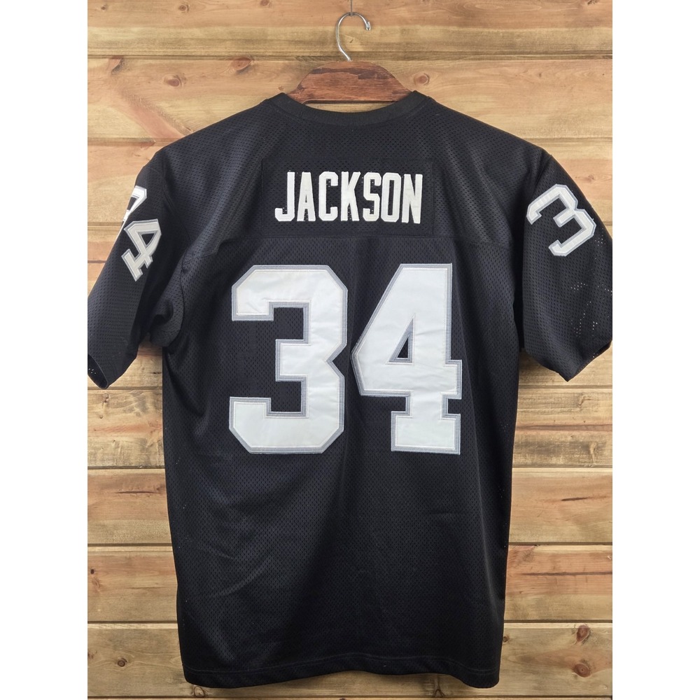1987‎ Bo Jackson LA Raiders Mitchell Ness Jersey Size 2XL 56 STITCHED Throwback